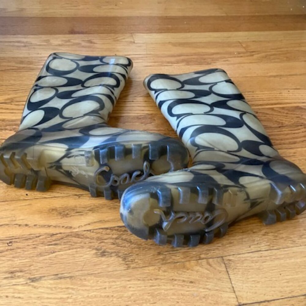 Coach Rainboots - Picture 4 of 5